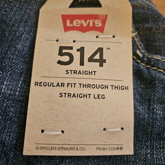 NWT Levis Strauss Straight leg Jeans - Picture 6 of 12